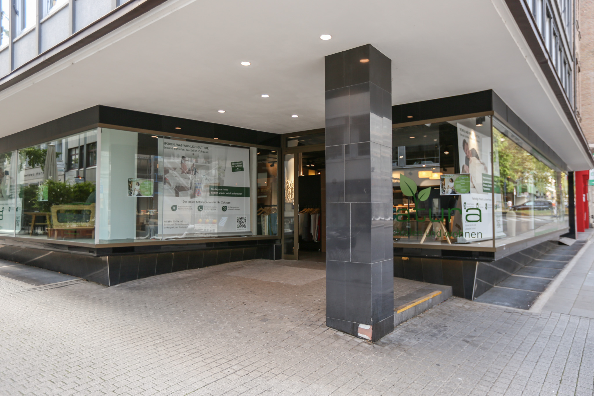 allnatura ausstellung im showroom düsseldorf