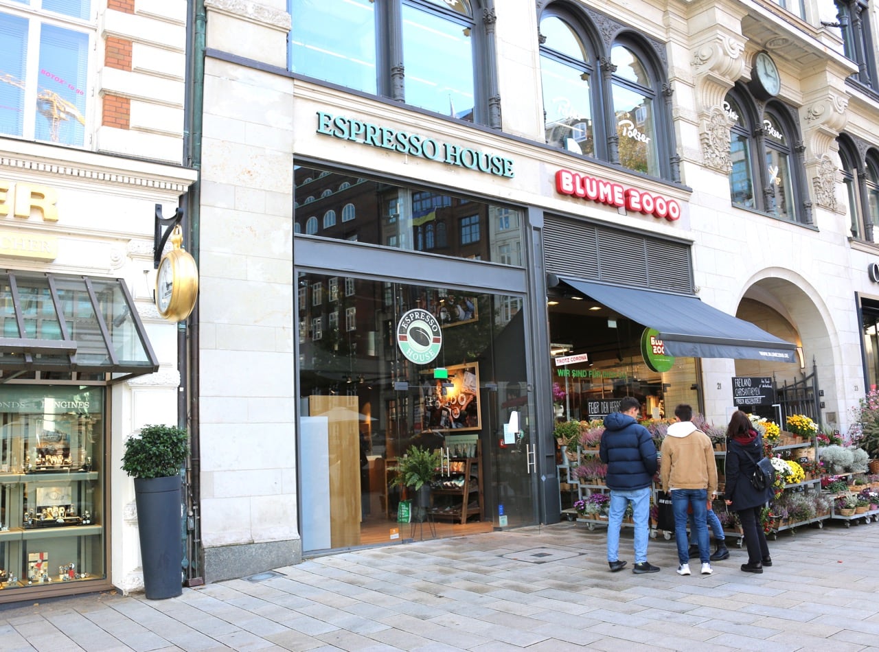 Expansion in Hamburg Espresso House am Gänsemarkt