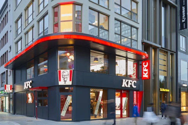 KFC eröffnet neues Restaurant auf der Zeil